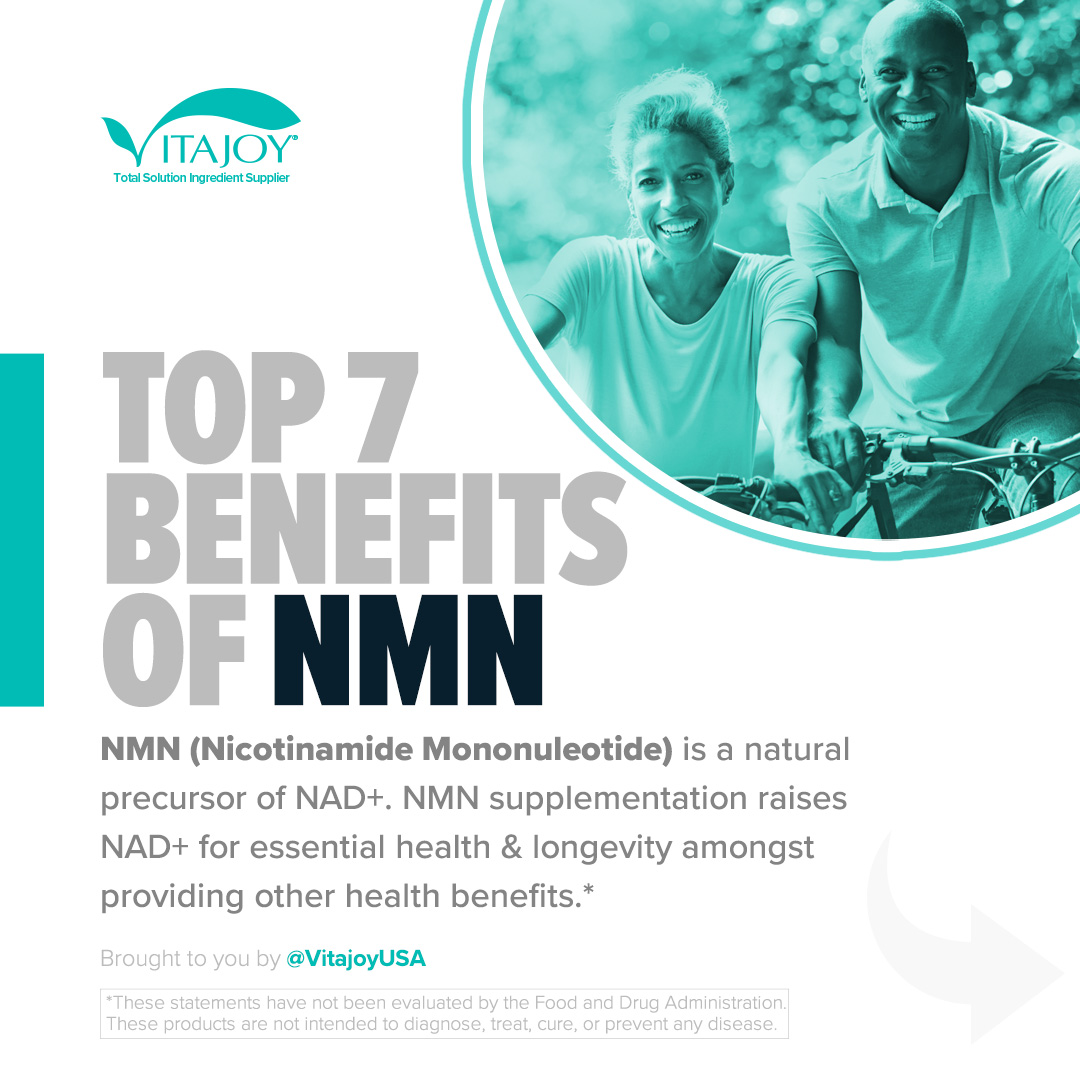 Top 7 Benefits of NMN (Nicotinamide Mononucleotide)